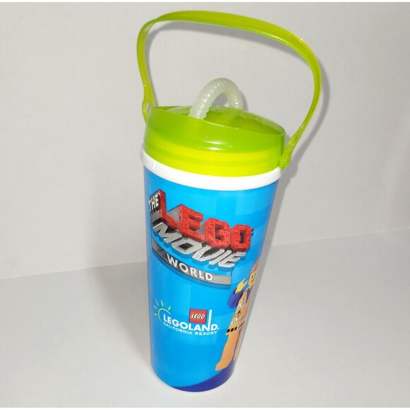 Legoland The Lego Movie World Souvenir Cup 2020 Refillable Whirley Drinks NEW - Picture 1 of 13
